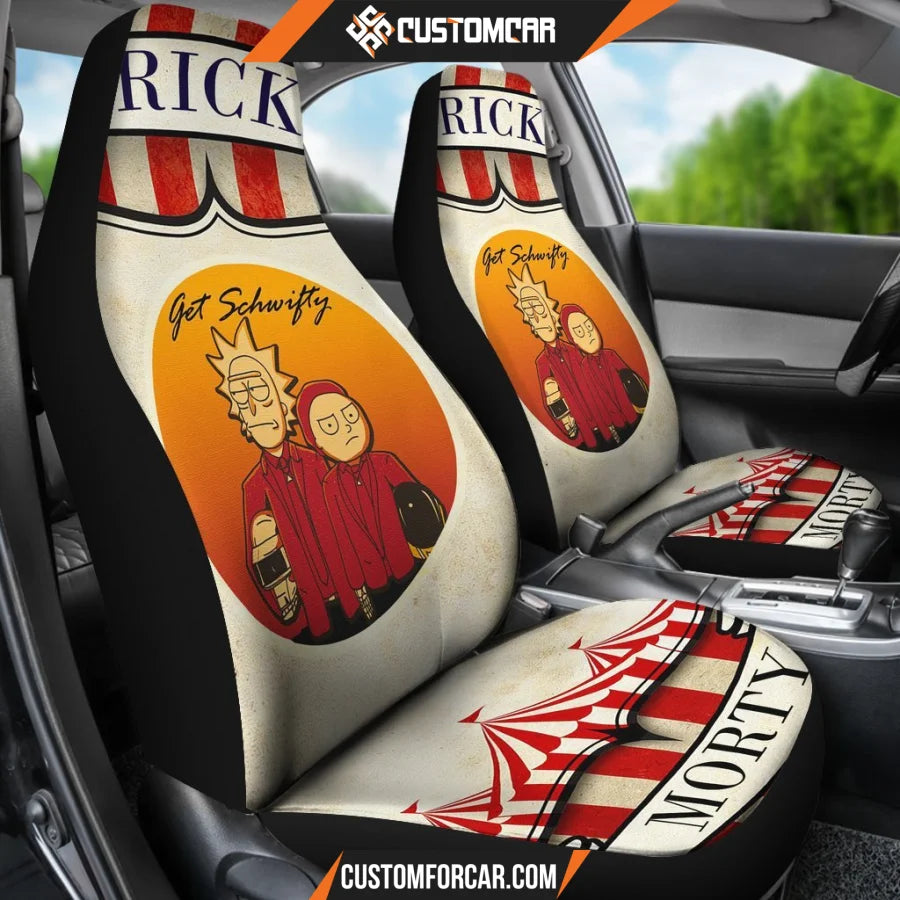 Rick And Morty Car Seat Covers Rick Morty Get Schwifty 