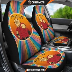 Rick And Morty Car Seat Covers Rick Morty Get Schwifty 