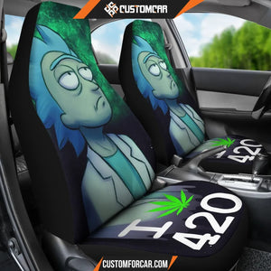Rick And Morty Car Seat Covers Handsome Rick I Love 420 Seat Covers NT041501 DECORINCAR 3
