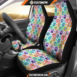 Rick And Morty Car Seat Covers Rick Morty Luxury Patterns 