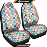 Rick And Morty Car Seat Covers Rick Morty Luxury Patterns 