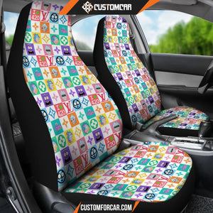 Rick And Morty Car Seat Covers Rick Morty Luxury Patterns 