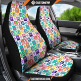 Rick And Morty Car Seat Covers Rick Morty Luxury Patterns 