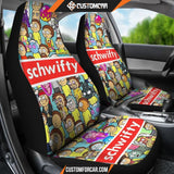 Rick And Morty Car Seat Covers Schwifty Morty Modes Seat Covers R51407 DECORINCAR 3