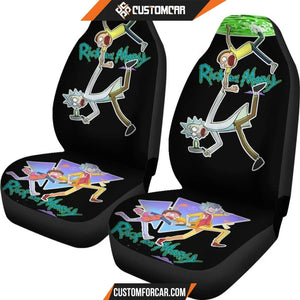 Rick And Morty Car Seat Covers Rick & Morty Teleport Game Mode Seat Covers D31303 DECORINCAR 4
