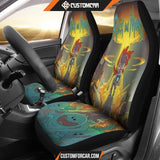 Car Seat Covers Rick and Morty Accessories Car Gift 2021 - 