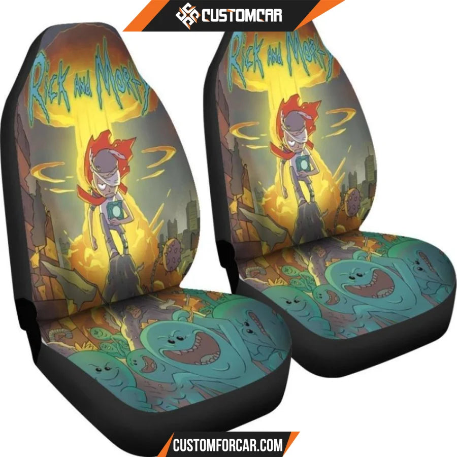Car Seat Covers Rick and Morty Accessories Car Gift 2021 - 
