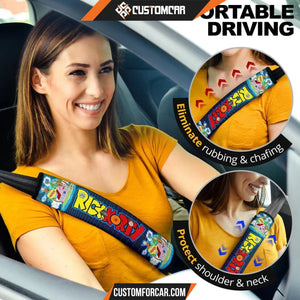 Rick And Morty Seat Belt Covers Rick Morty Dragon Ball Kame 