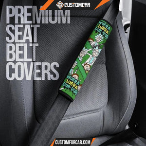 Rick And Morty Seat Belt Covers Rick In Pocket Weed Patterns Belt Covers NT041507 DECORINCAR 5