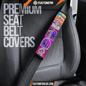 Rick And Morty Seat Belt Covers Rick Mickey Head Retrowave 