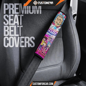 Rick And Morty Seat Belt Covers Rick Morty Moments Retrowave