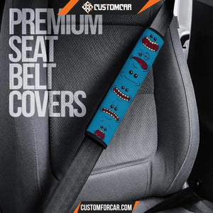 Rick And Morty Seat Belt Covers Mr. Meeseeks Emotions Patterns Belt Covers R21603 DECORINCAR 5