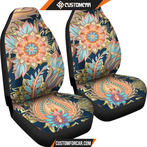 Romantic Paisley Car Seat Covers DECORINCAR