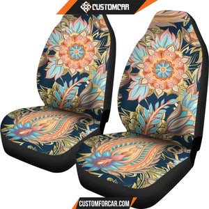 Romantic Paisley Car Seat Covers DECORINCAR