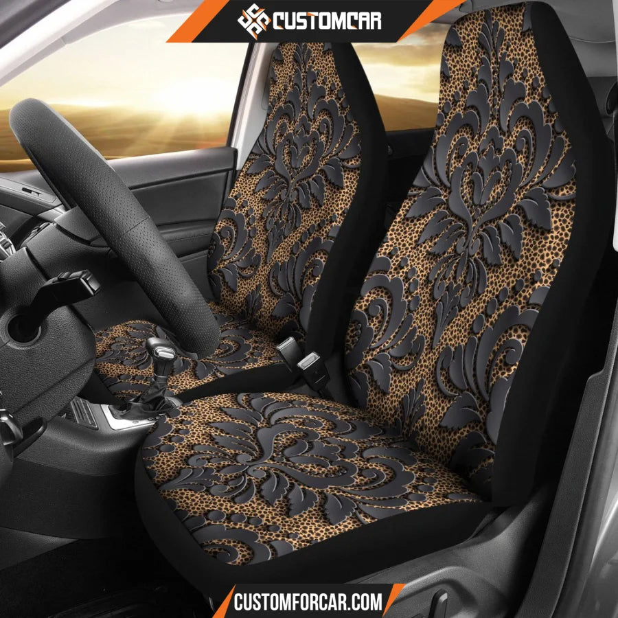 Royal Black Car Seat Covers DECORINCAR