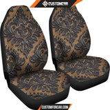 Royal Black Car Seat Covers DECORINCAR