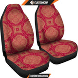 Royal Red Car Seat Covers DECORINCAR