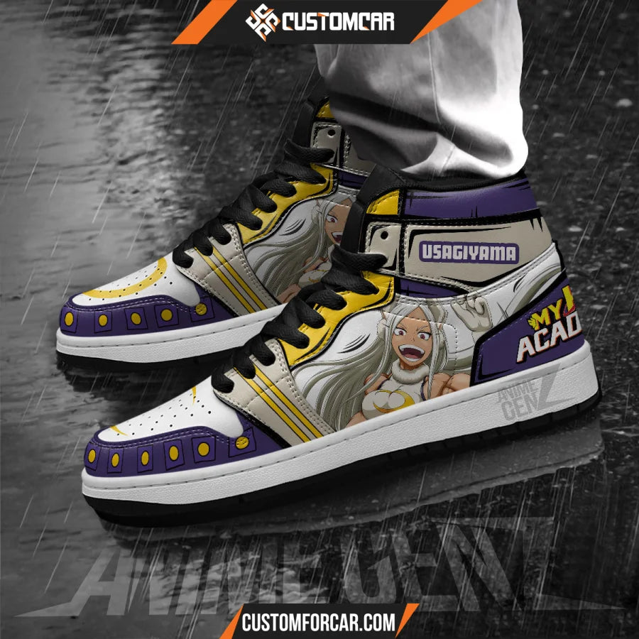 Rumi Usagiyama JD Sneakers Custom Anime My Hero Academia