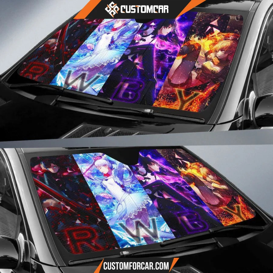Rwby Auto Sun Shades