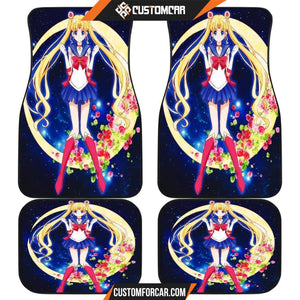 Sailor Moon Charming Girl Car Floor Mats R050310 - Front And