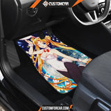 Sailor Moon Rabbit Front And Back Car Mats - Front And Back 