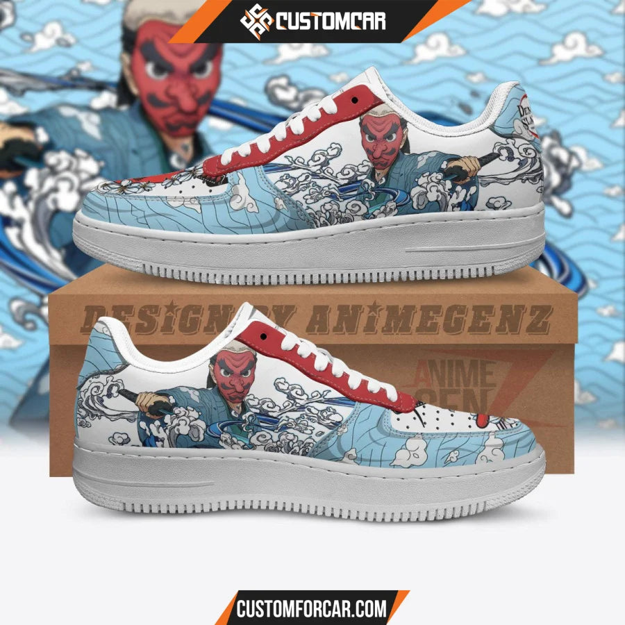 Sakonji Urokodaki Air Sneakers Demon Slayer Custom Anime