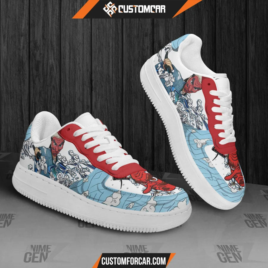 Sakonji Urokodaki Air Sneakers Demon Slayer Custom Anime