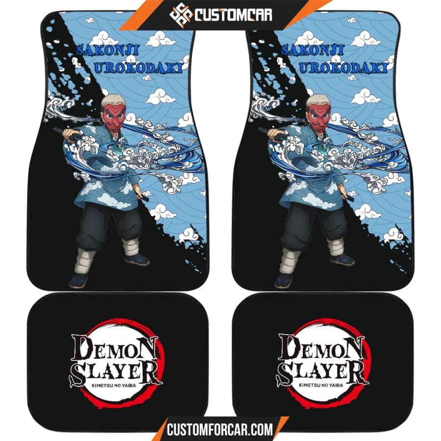 Sakonji Urokodaki Demon Slayer Car Floor Mats Anime Car