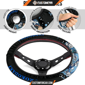 Sakonji Urokodaki Demon Slayer Steering Wheel Cover Anime