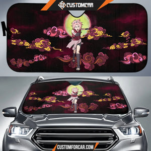 Sakura Haruno Naruto Car Sun Shade Movie Car Accessories