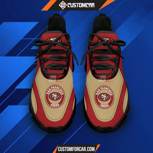 San Francisco 49ers Clunky Sneakers NFL Custom Sport Shoes