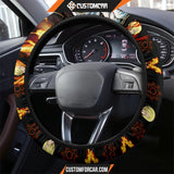 Sanji One Piece Christmas Steering Wheel Cover Anime Car