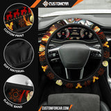 Sanji One Piece Christmas Steering Wheel Cover Anime Car
