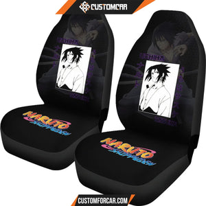 Sasuke Uchiha Naruto Car Seat Covers Anime Car Accessories