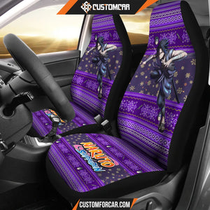 Sasuke Uchiha Naruto Christmas Car Seat Covers Anime Car