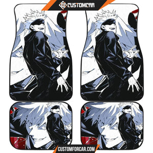 Satoru Gojo Anime Car Floor Mats Jujutsu KaiSen Anime Car 