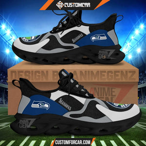 Seattle Seahawks Clunky Sneakers NFL Custom Sport Shoes