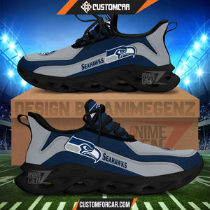 Seattle Seahawks Clunky Sneakers NFL Custom Sport Shoes