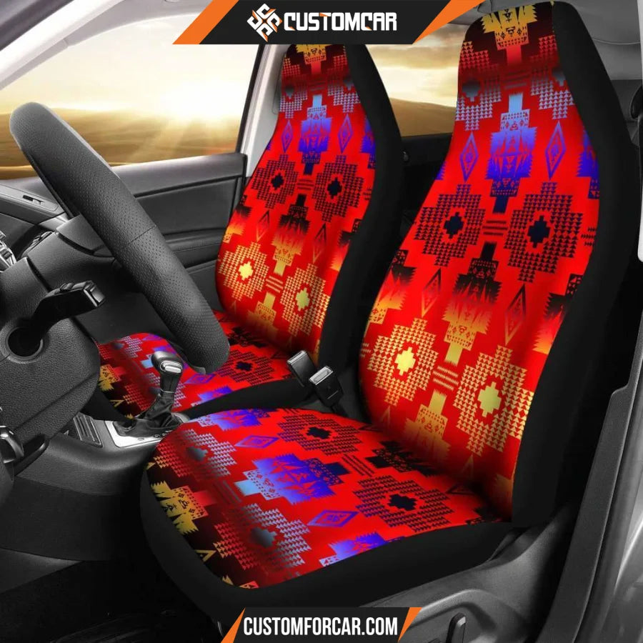 Seven Tribes Horizon Art Car Seat Covers Decor For Car 