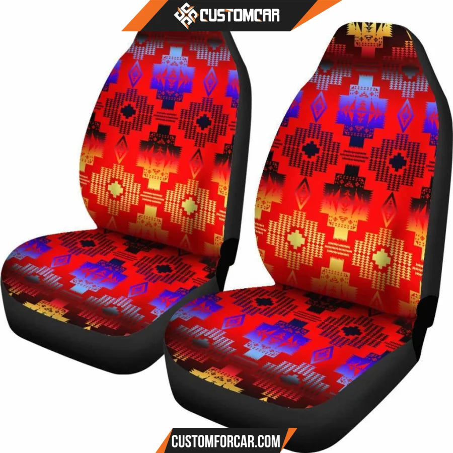 Seven Tribes Horizon Art Car Seat Covers Decor For Car 