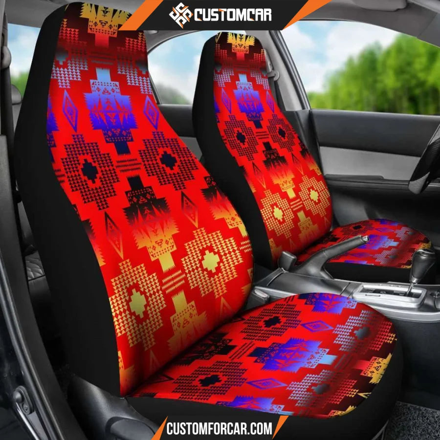 Seven Tribes Horizon Art Car Seat Covers Decor For Car 