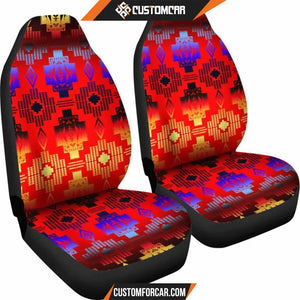 Seven Tribes Horizon Art Car Seat Covers Decor For Car 