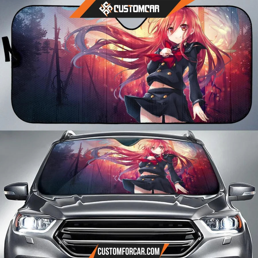 Shakugan No Shana Car Sun Shades Anime Decor In Car D031501 