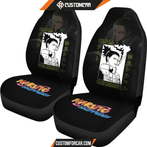 Shikamaru Nara Naruto Car Seat Covers Anime Car Accessories