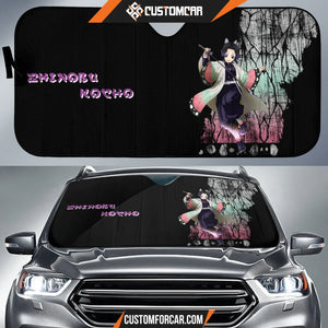 Shinobu Kocho Demon Slayer Car Sun Shade Anime Car