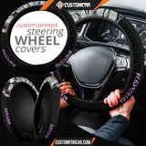 Shinobu Kocho Demon Slayer Steering Wheel Cover Anime Car