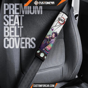 Shinobu Kocho Seat Belt Covers Demon Slayers Anime Car 