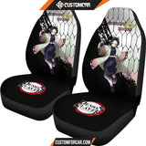 Shinobu Kochou Demon Slayer Car Seat Covers Anime Car