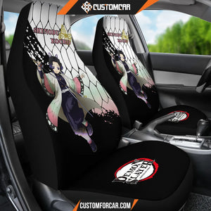 Shinobu Kochou Demon Slayer Car Seat Covers Anime Car