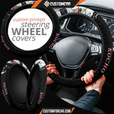 Shinobu Kochou Demon Slayer Steering Wheel Cover Anime Car